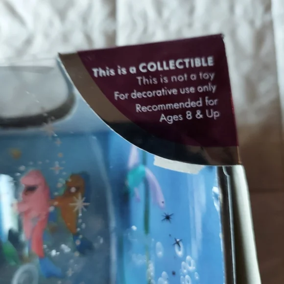 Vintage Disney Princess Brass Key Collectible Ariel Porcelain Doll Classic - Picture 4 of 4